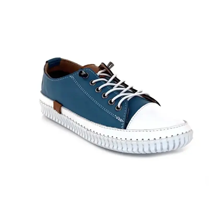 Ivoire 032 162-1 Blått skinn Ivoire Chaussures