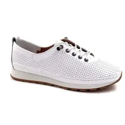 Ivoire , 032 9725-ös bőrcipő, fehér színben