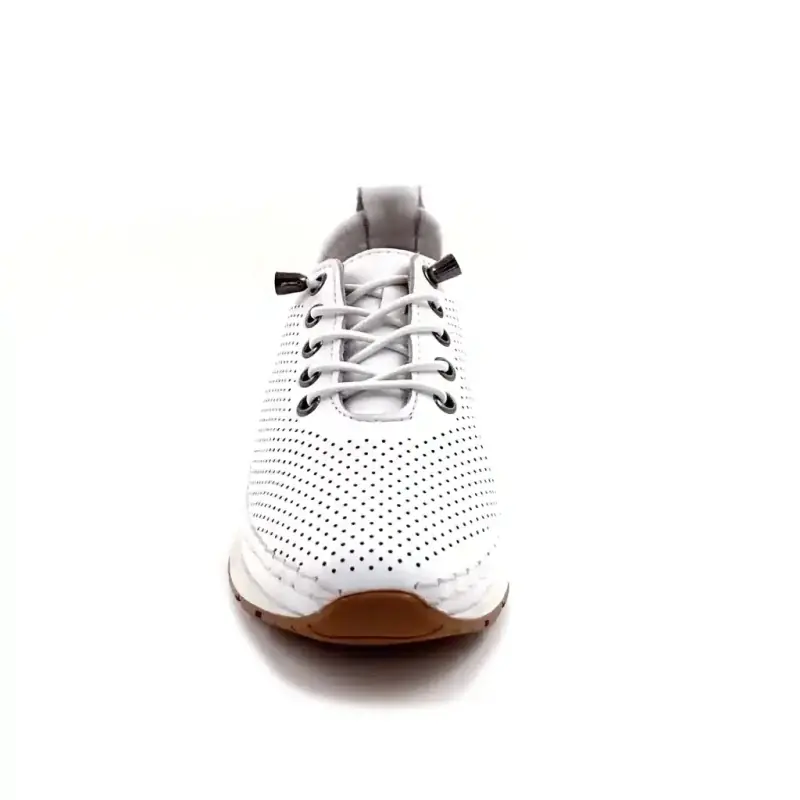 Ivoire 032 9725 White Leather Ivoire Chaussures