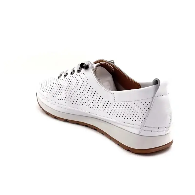 Ivoire 032 9725 Vitt läder Ivoire Chaussures