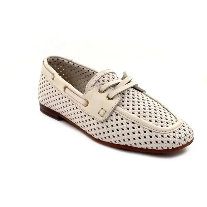 Ivoire PNG 36 Perforált bőr krémszínű Ivoire Chaussures