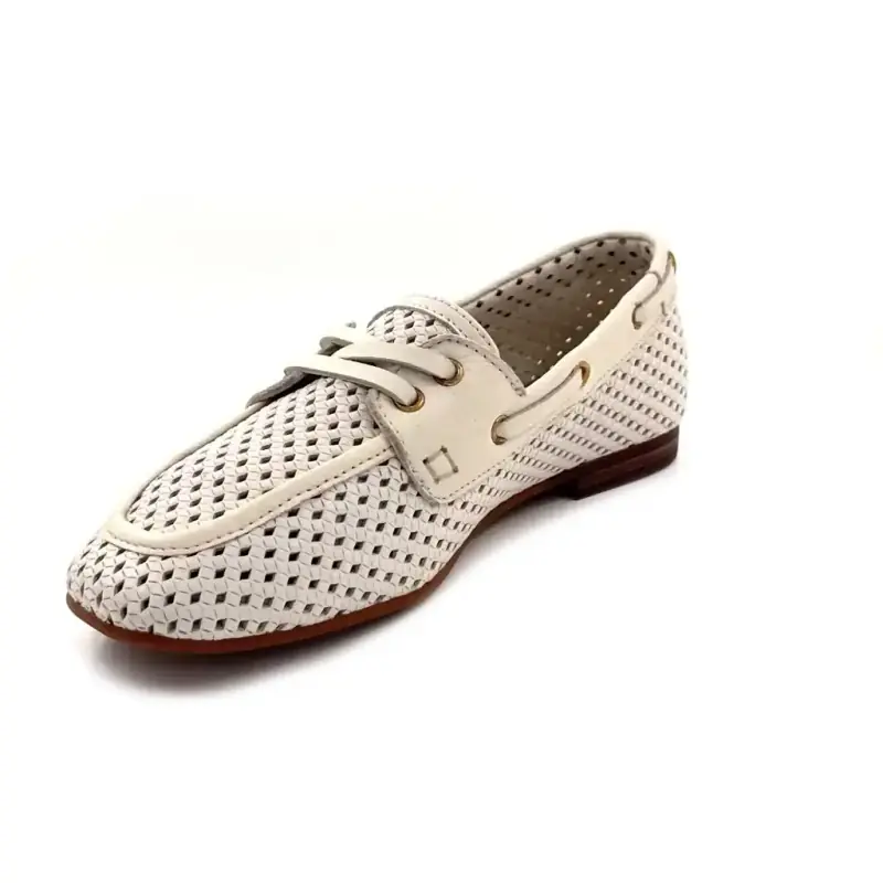 Ivoire PNG 36 Perforerat Läder Krämfärgat Ivoire Chaussures