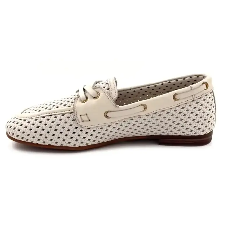 Ivoire PNG 36 Perforált bőr krémszínű Ivoire Chaussures