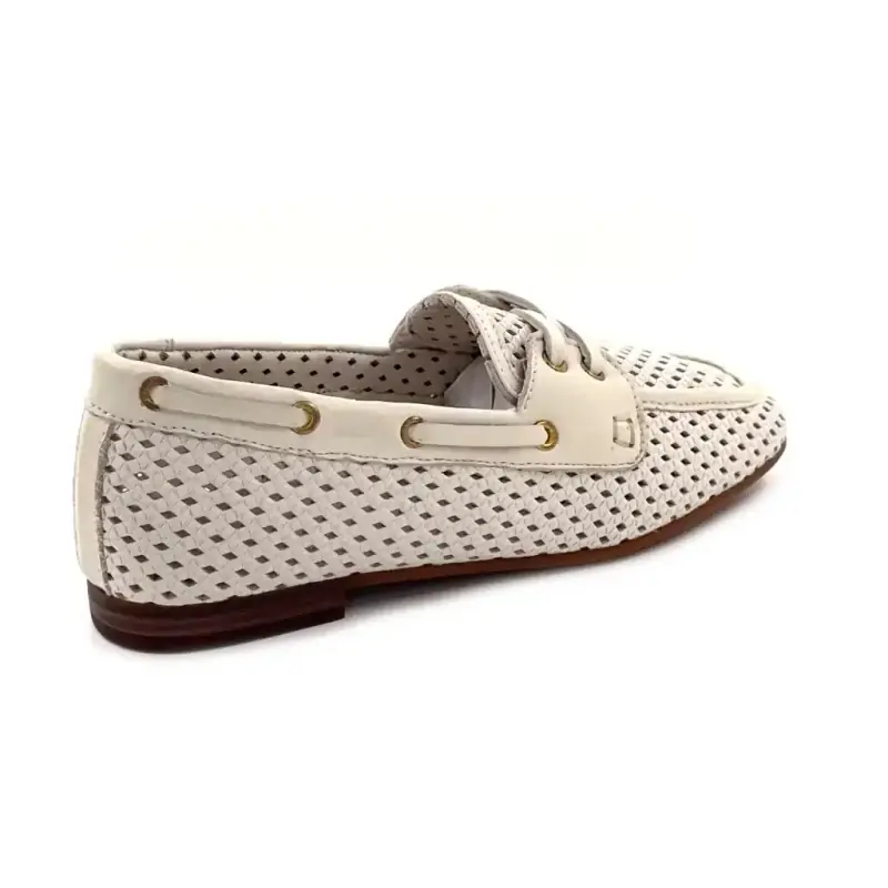 Ivoire PNG 36 Perforerat Läder Krämfärgat Ivoire Chaussures