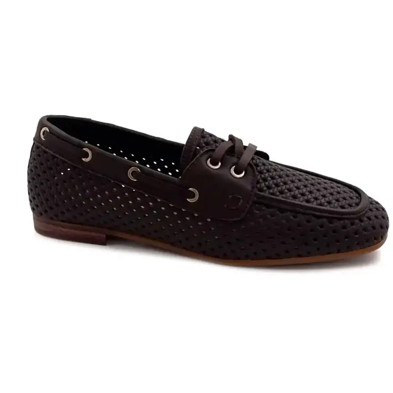 Ivoire PNG 36 Perforert brunt skinn Ivoire Chaussures