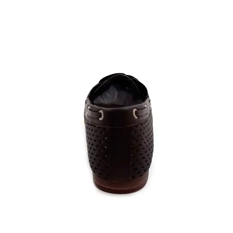 Ivoire PNG 36 Perforated Brown Leather Ivoire Chaussures