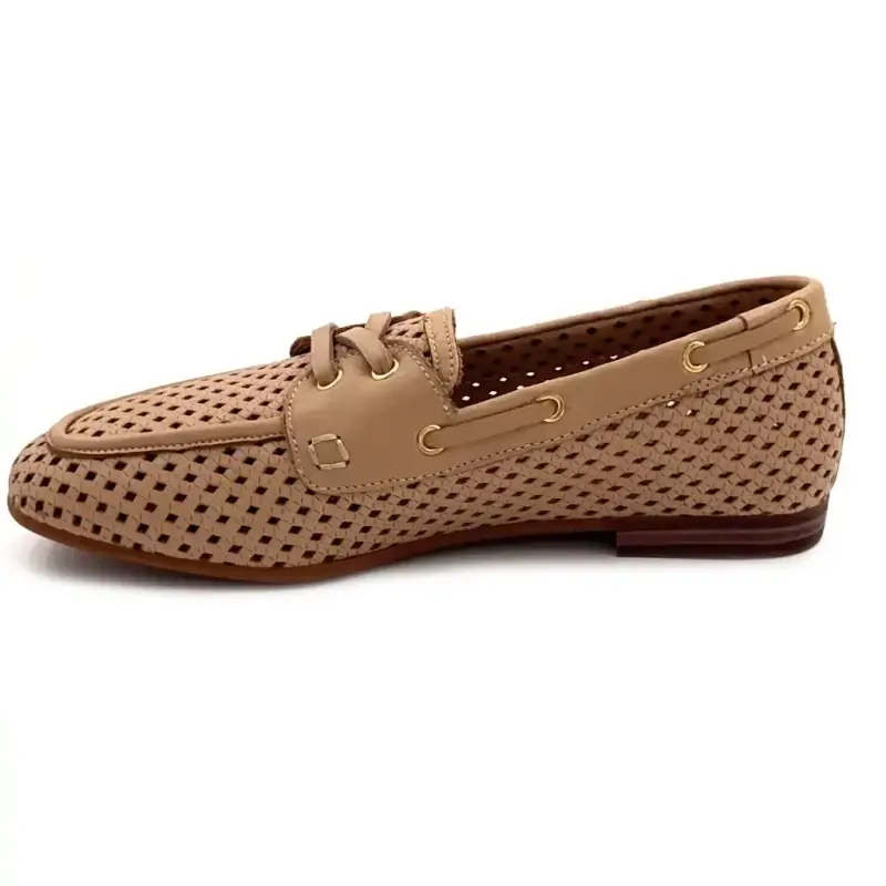 Ivoire Png 36 Cuir Perforé Capuccino Ivoire Chaussures