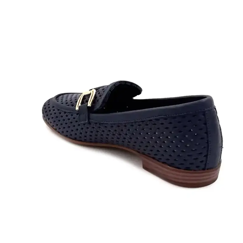 Ivoire 2025 Perforált bőr Sötétkék Ivoire Chaussures
