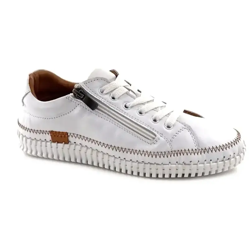 Ivoire 139 412 Pelle bianca Ivoire Chaussures