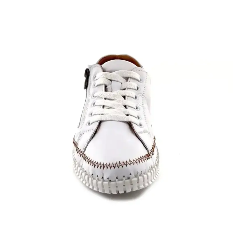 Ivoire 139 412 Couro Branco Ivoire Chaussures