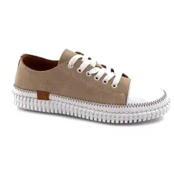 Sneaker Ivoire 139 409-1 Pelle beige e camoscio %price%