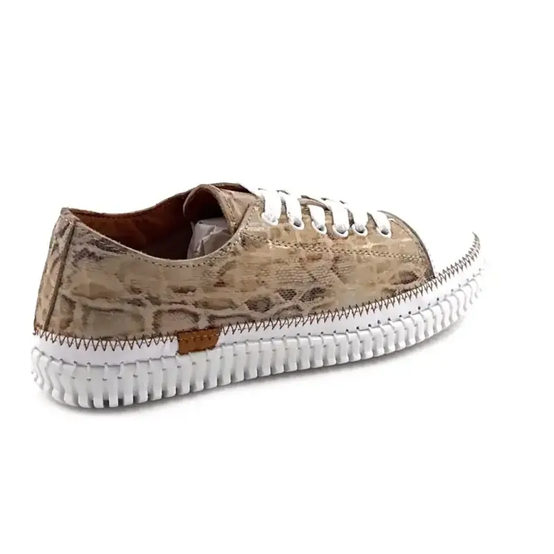 Ivoire 139 409-1 Cuero con estampado de reptil Ivoire Chaussures