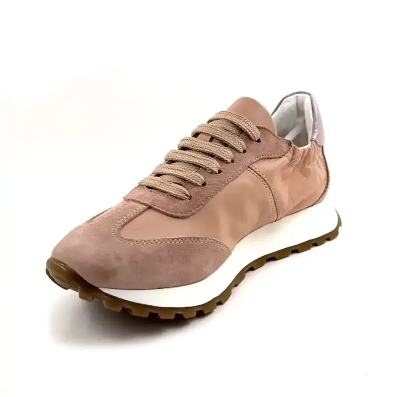 Ivoire -Καλοκαίρι 2026-11 Σουέτ & Ροζ Δέρμα Ivoire Chaussures