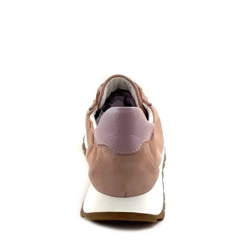 Ivoire Ss26-11 Camoscio e pelle rosa Ivoire Chaussures