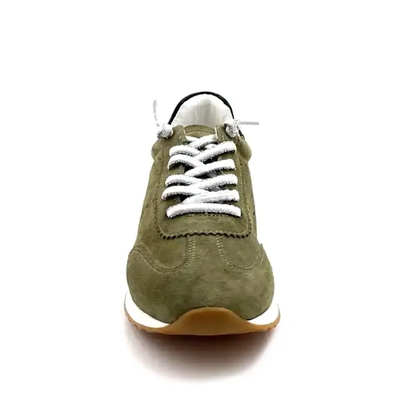 Ivoire SS26-51 Velúr Khaki Ivoire Chaussures