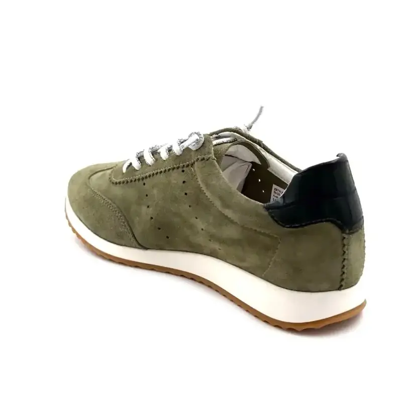Ivoire SS26-51 Suede Khaki Ivoire Chaussures