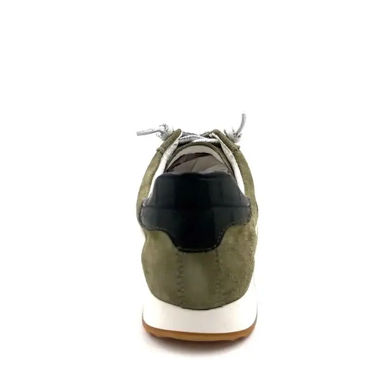 Ivoire SS26-51 Ruskind Khaki Ivoire Chaussures