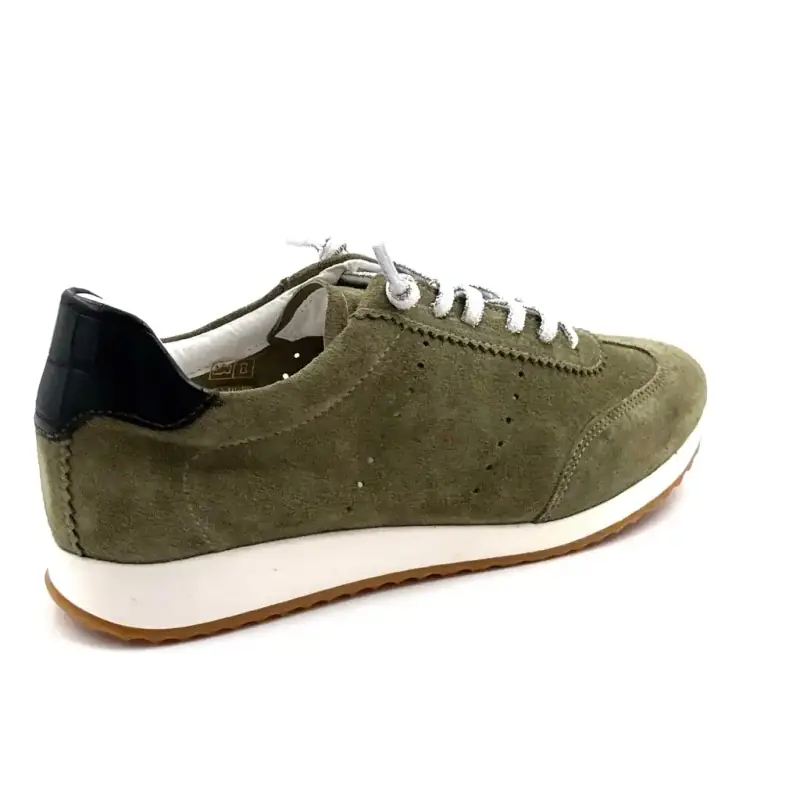 Ivoire SS26-51 Suede Khaki Ivoire Chaussures