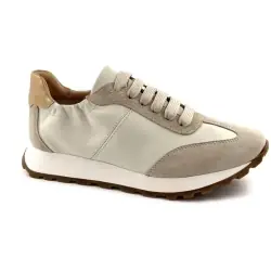 Ivoire Sneaker Ss26-11 Beige Læder & Beige Ruskind %price%
