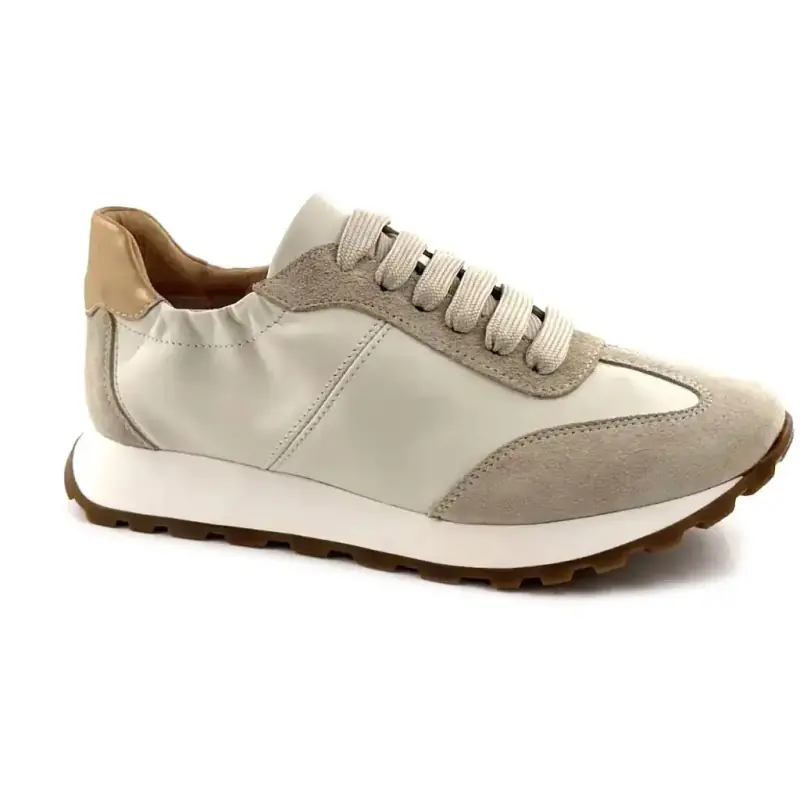 Ivoire Pv26-11 Piele bej și piele întoarsă bej Ivoire Chaussures
