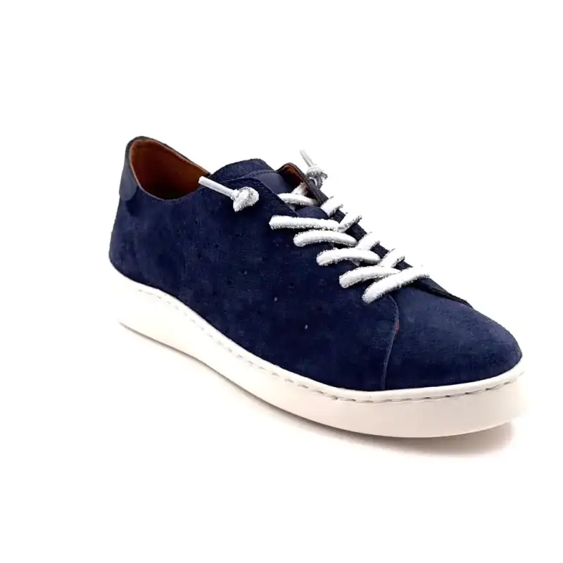 Ivoire SS26-1 Suede Marine Ivoire Chaussures