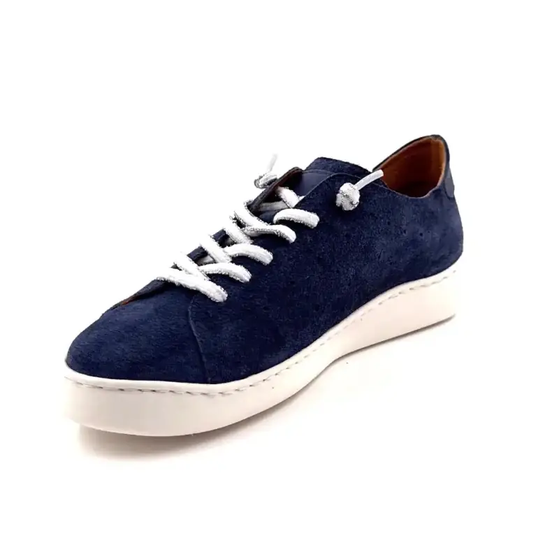 Ivoire SS26-1 Suede Marine Ivoire Chaussures