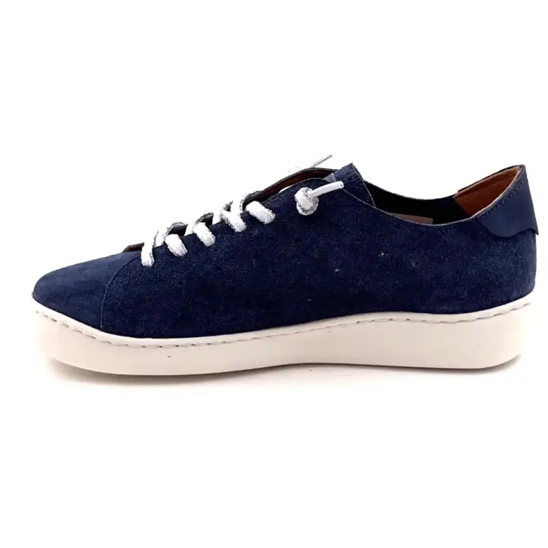 Ivoire Ss26-1 Daim Marine Ivoire Chaussures