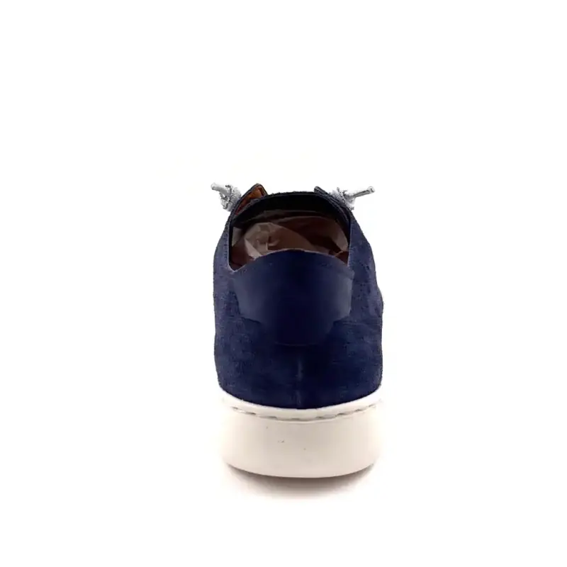 Ivoire Ss26-1 Daim Marine Ivoire Chaussures