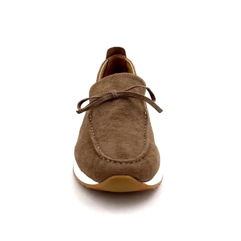 Ivoire Ps26-52 Taupe Suede Ivoire Chaussures