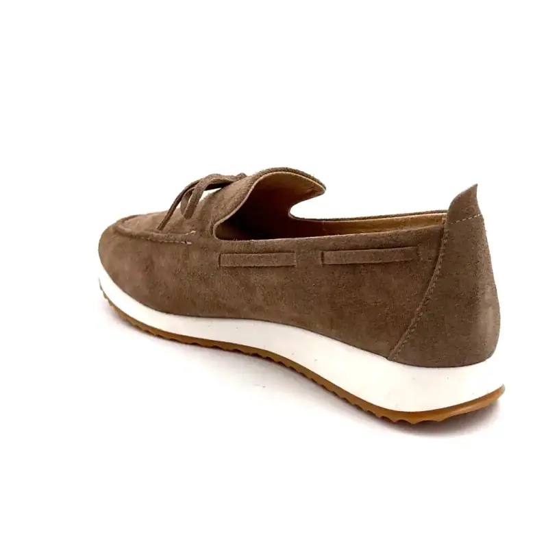 Ivoire Ss26-52 Daim Taupe Ivoire Chaussures