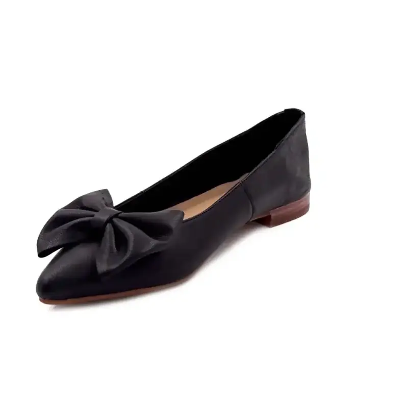 Ivoire 716009 Cuir Noir Ivoire Chaussures