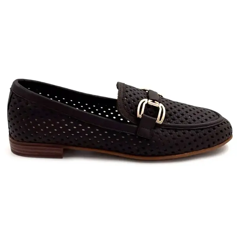 Ivoire 2025 Perforated Brown Leather Ivoire Chaussures