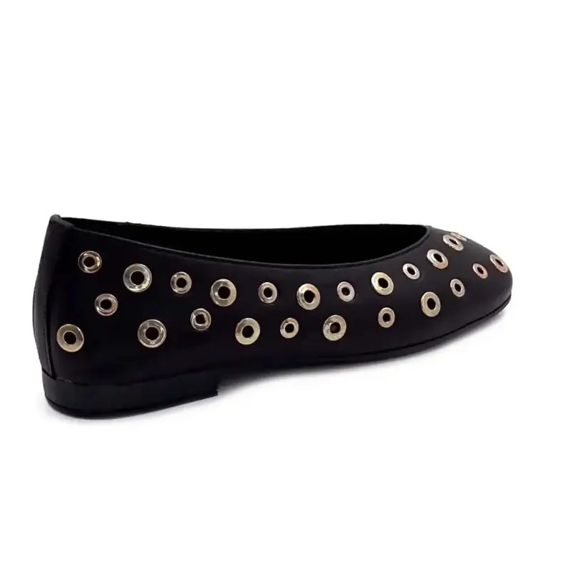Ivoire 58301 Czarna skóra Ivoire Chaussures
