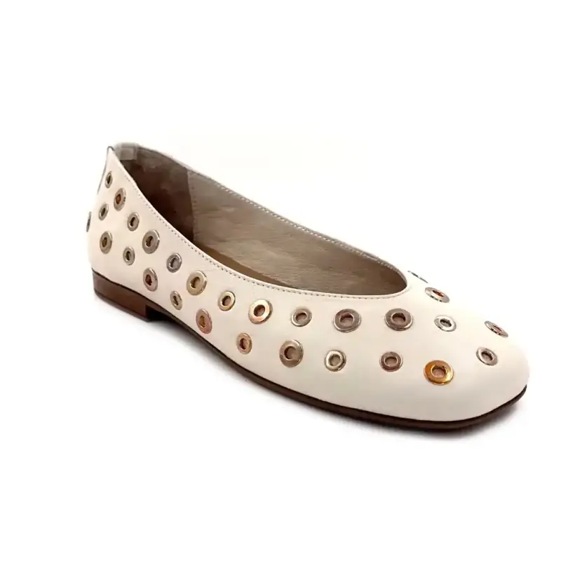 Ivoire 58301 Cuir Crème Marshmellow Ivoire Chaussures