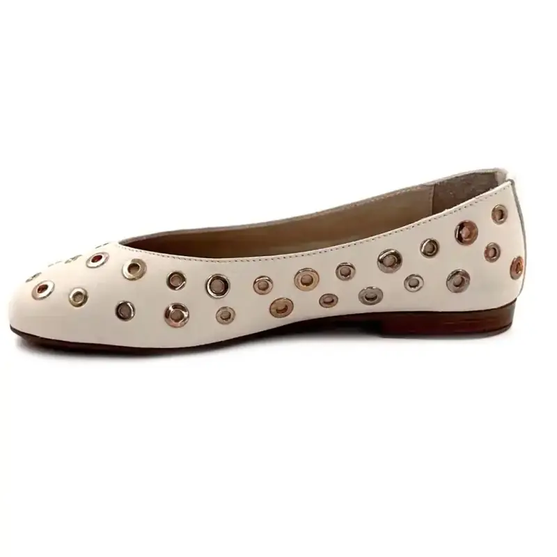 Couro Marshmallow Creme Ivoire 58301 Ivoire Chaussures