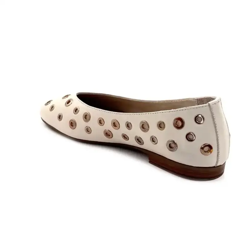Ivoire 58301 Kremfarget marshmallow-lær Ivoire Chaussures