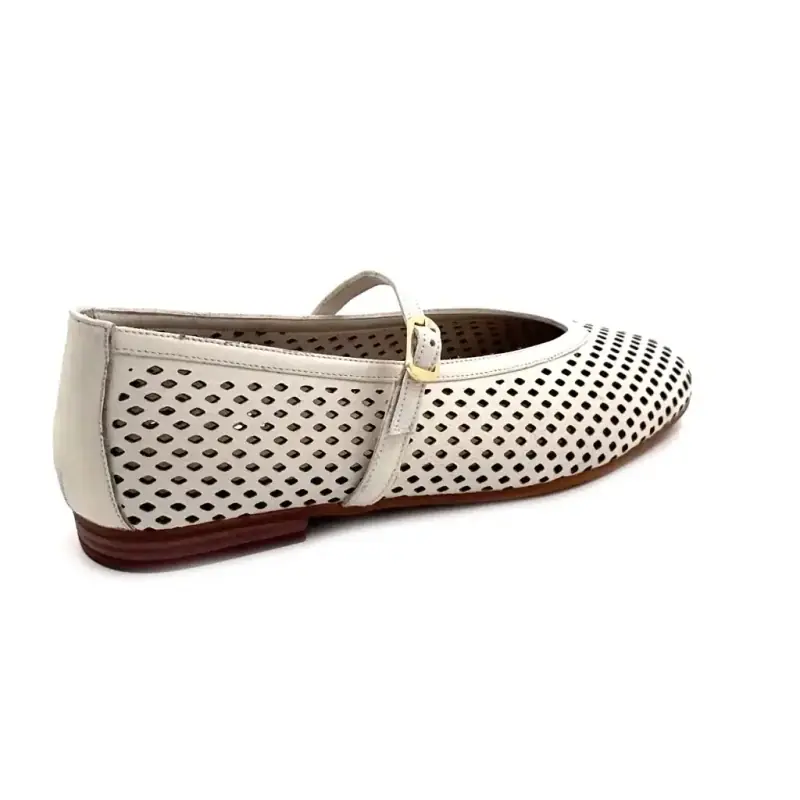Ivoire 124007 Cremefarvet læder Ivoire Chaussures