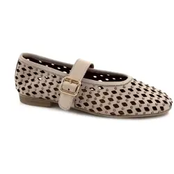 Baleriny w kolorze kości Ivoire 500 2788, kremowa skóra %price% %shop-name%