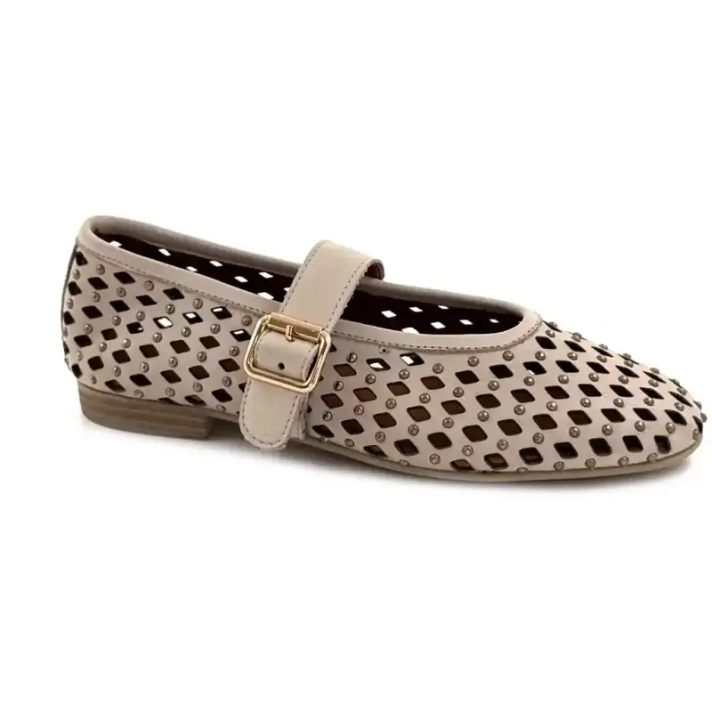 Ivoire 500 2788 Cream Leather Ivoire Chaussures
