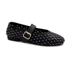 Ivoire ballerinasko 500 2788 Svart skinn %price% %shop-name%
