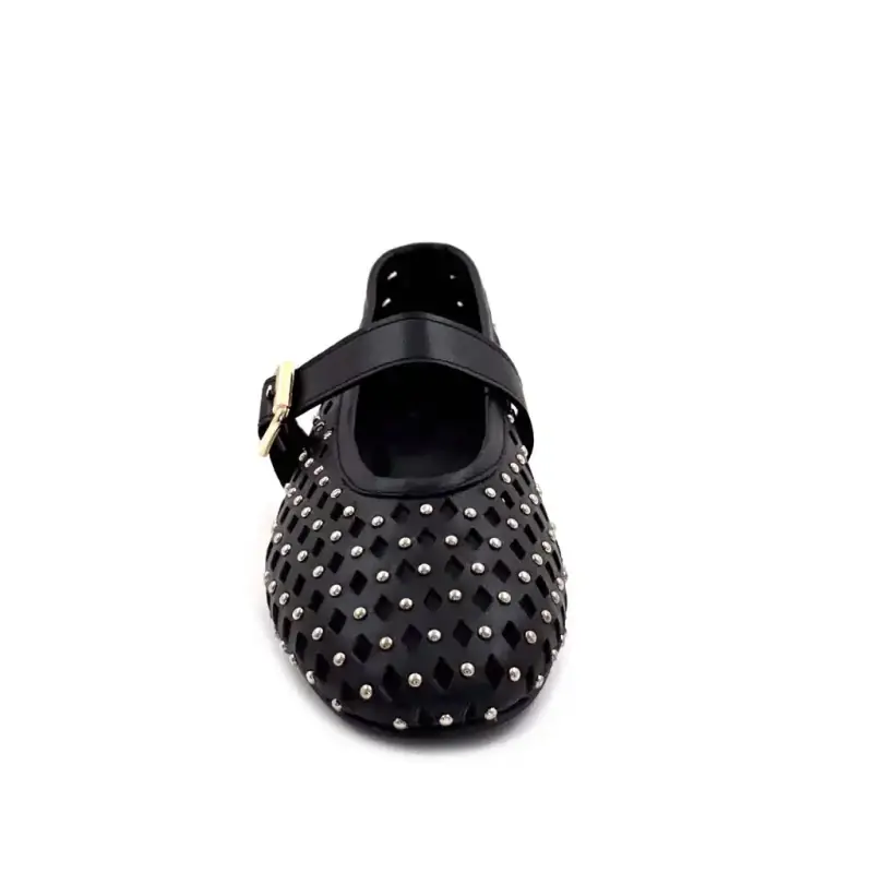 Ivoire 500 2788 Cuir Noir Ivoire Chaussures