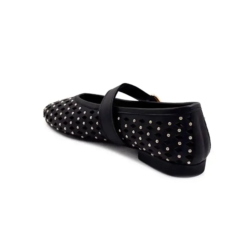 Ivoire 500 2788 Czarna skóra Ivoire Chaussures