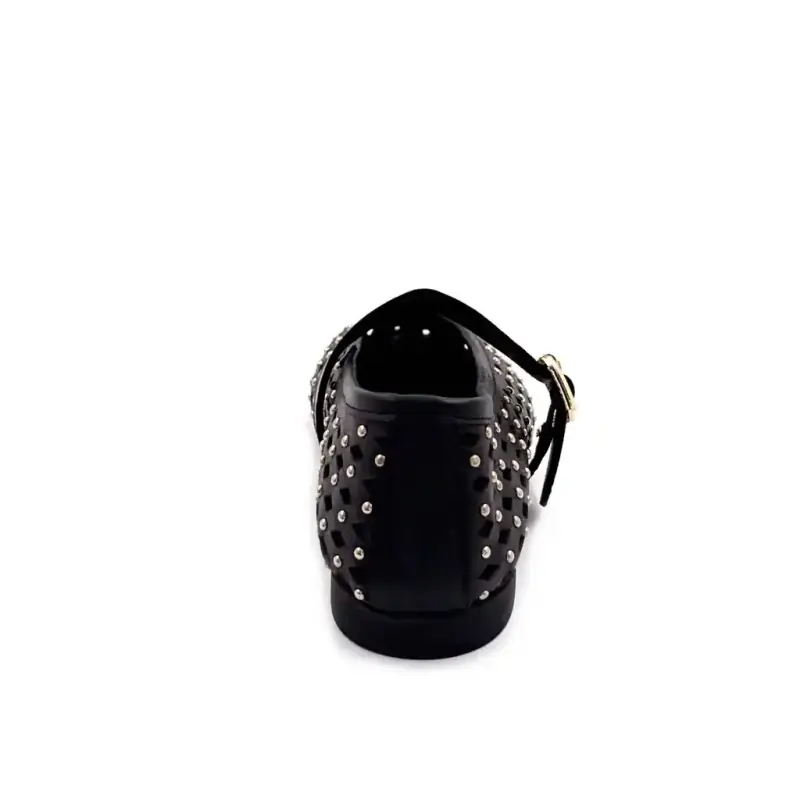 Ivoire 500 2788 Couro Preto Ivoire Chaussures