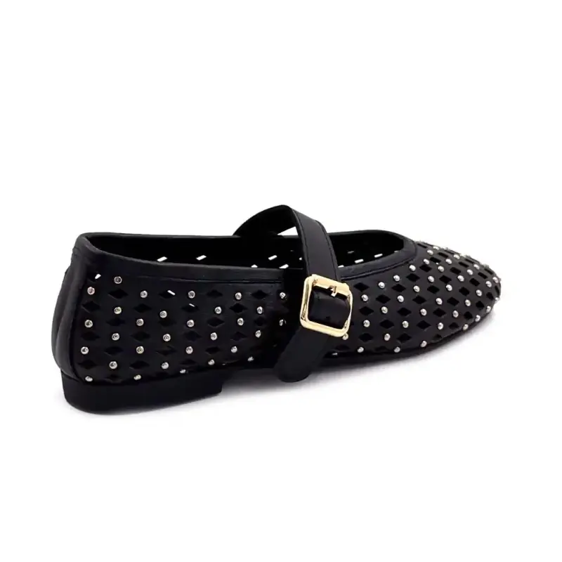 Ivoire 500 2788 Svart skinn Ivoire Chaussures