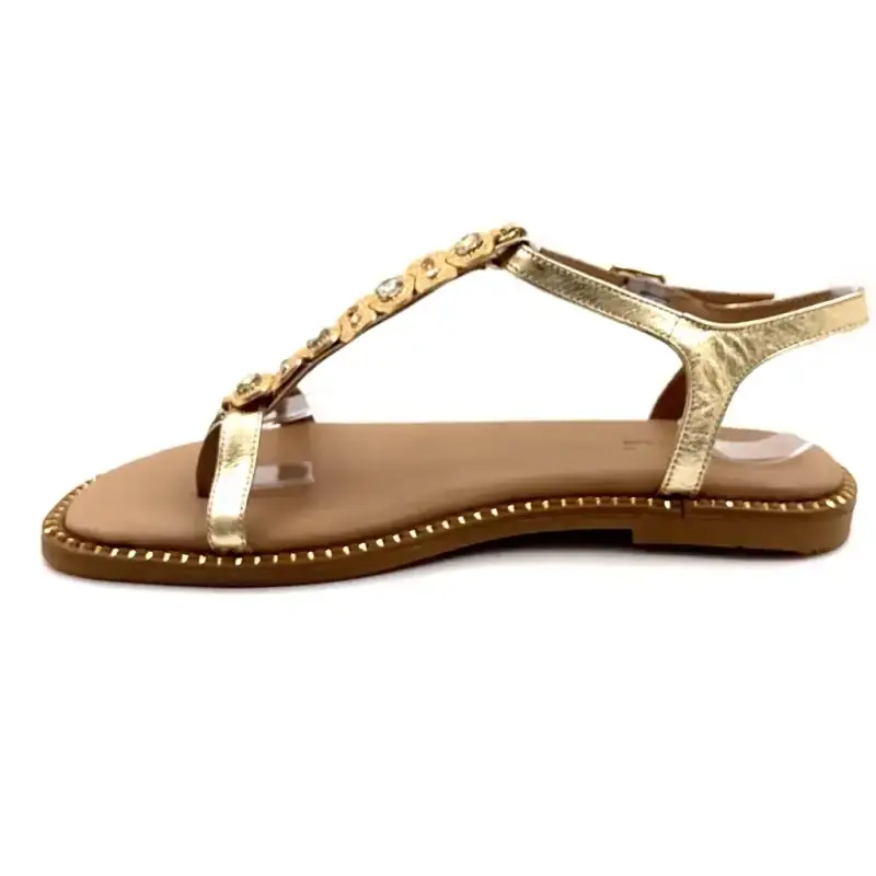 Ivoire Tml 81v Cuir Or Ivoire Chaussures