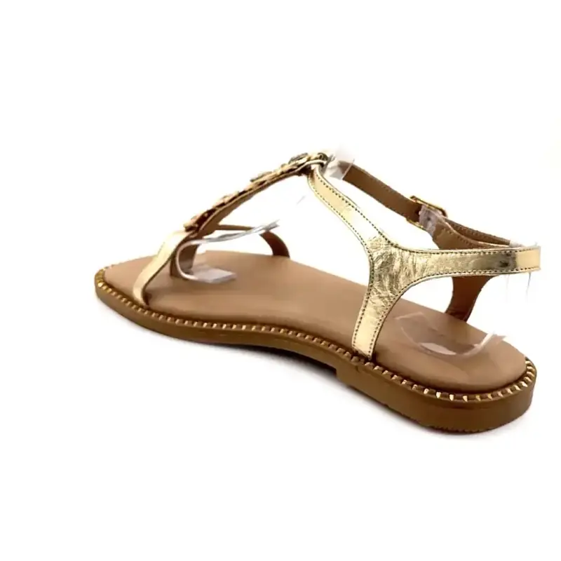 Ivoire Tml 81v Guld Læder Ivoire Chaussures