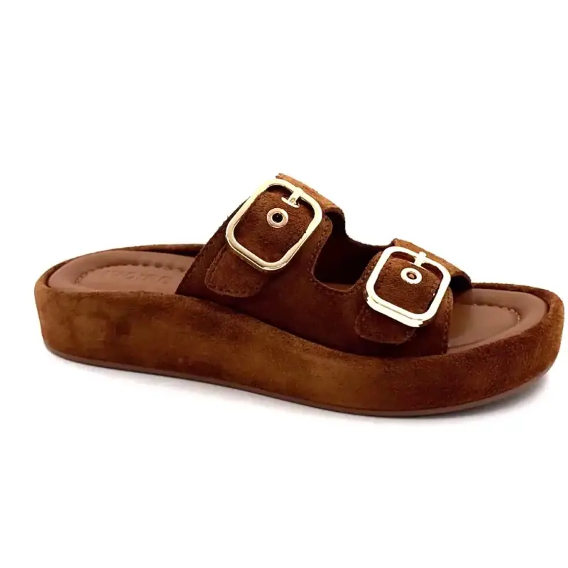 Ivoire Rio 1130 Brun Mocka Ivoire Chaussures