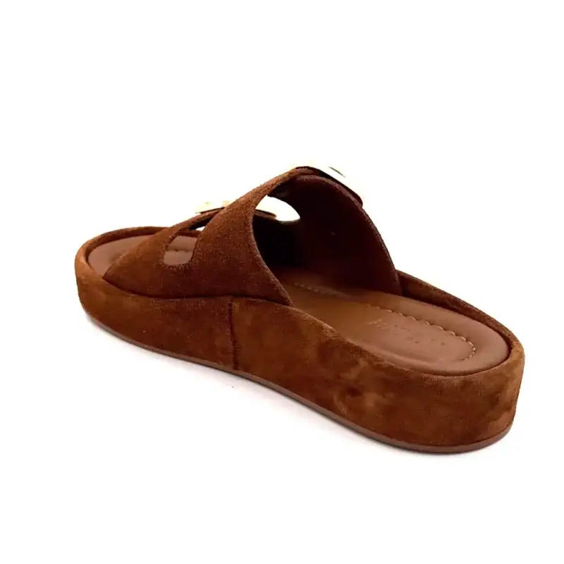 Ivoire Rio 1130 Καφέ Σουέτ Ivoire Chaussures