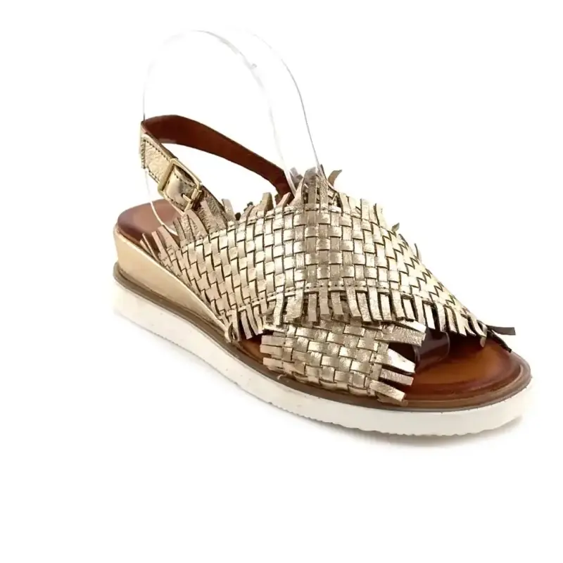 Ivoire 04 83-1060 Cuero dorado Ivoire Chaussures