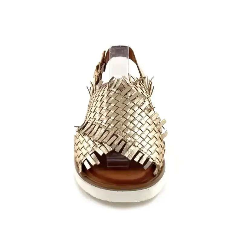 Ivoire 04 83-1060 Couro Dourado Ivoire Chaussures